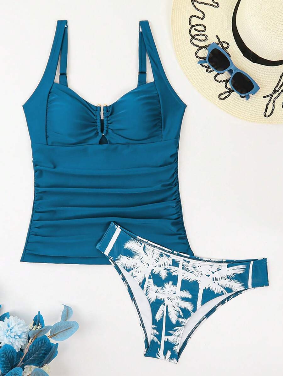 Biquíni Tankini Elegance Tropical