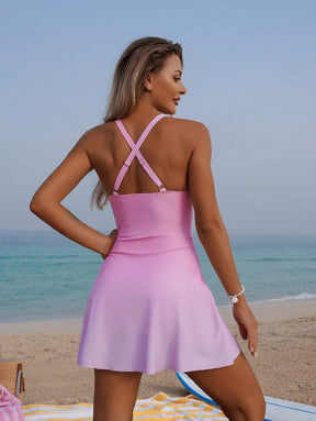 Maiô Dress Noir Elegance