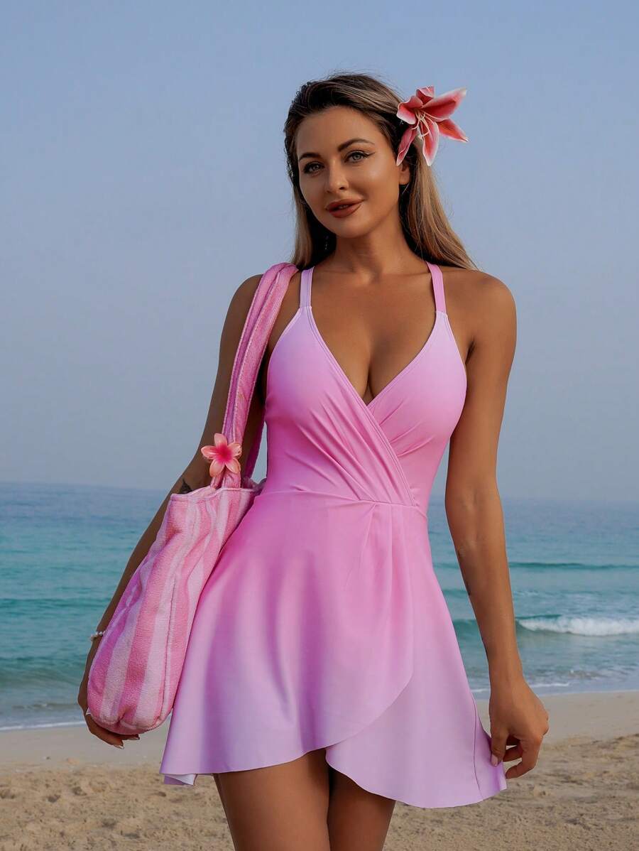 Maiô Dress Noir Elegance