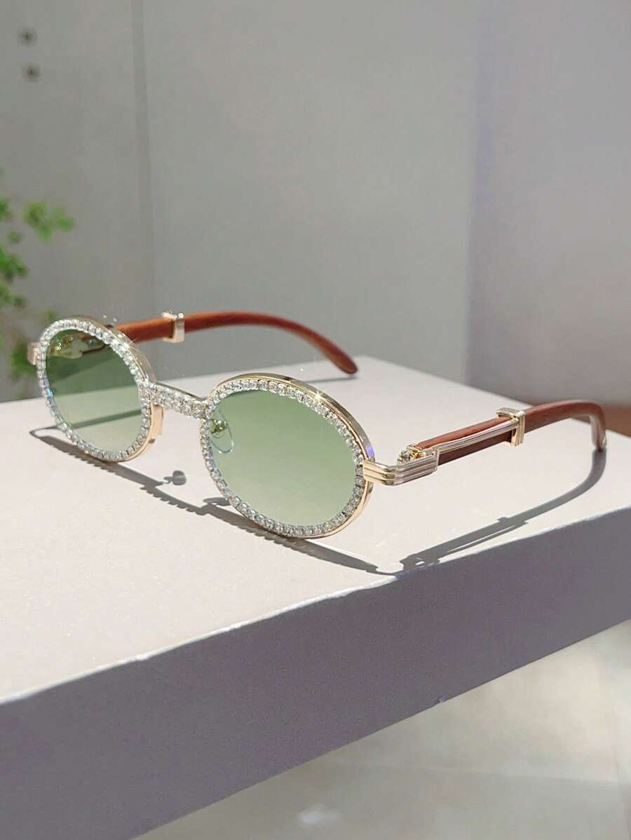 Óculos de Sol Oval Retrô