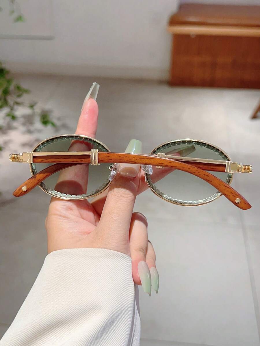 Óculos de Sol Oval Retrô