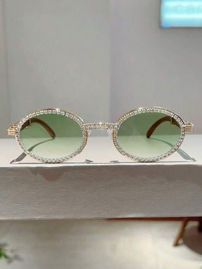 Óculos de Sol Oval Retrô