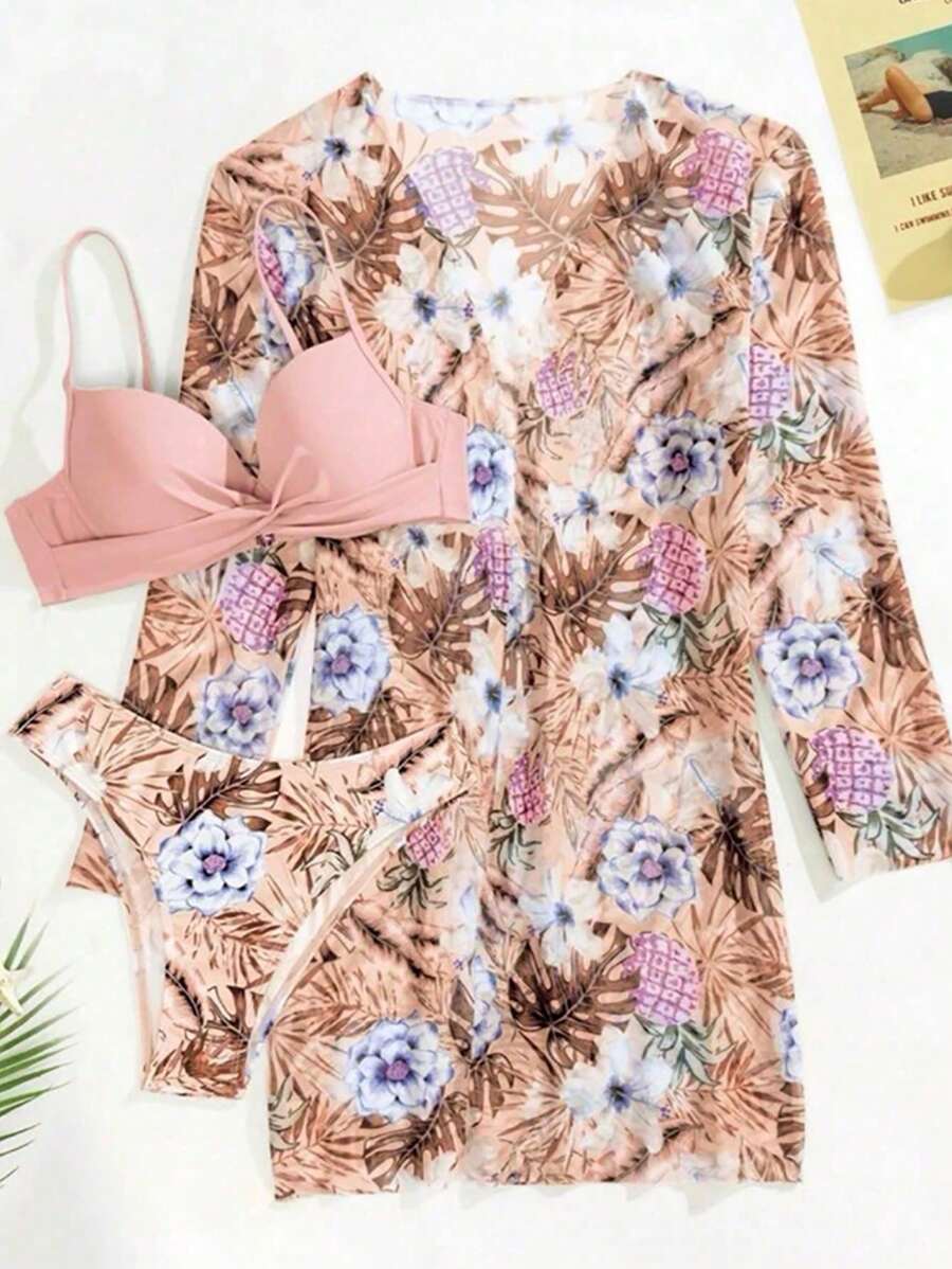 Conjunto Tropical Paradise 3 Peças