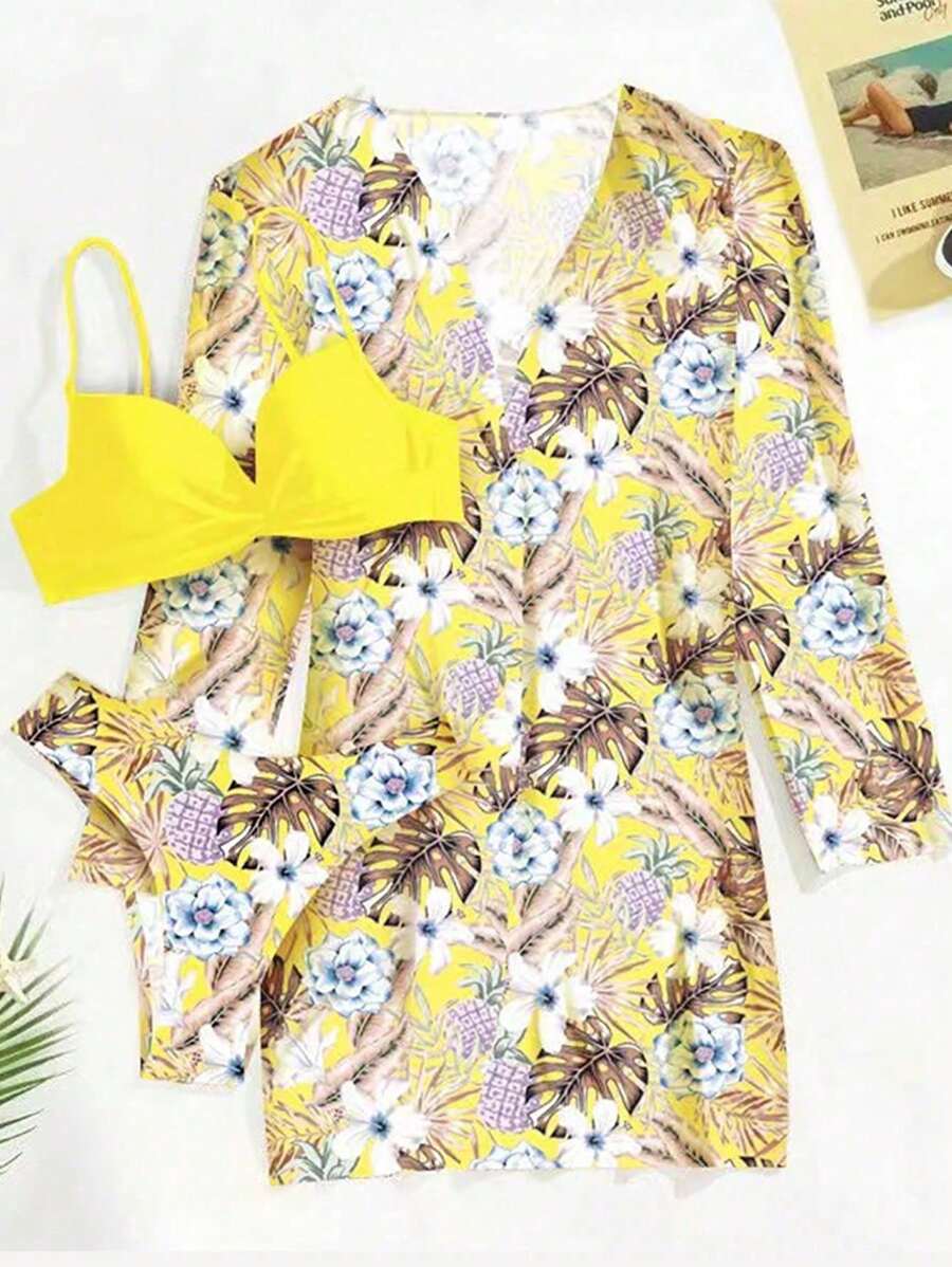 Conjunto Tropical Paradise 3 Peças