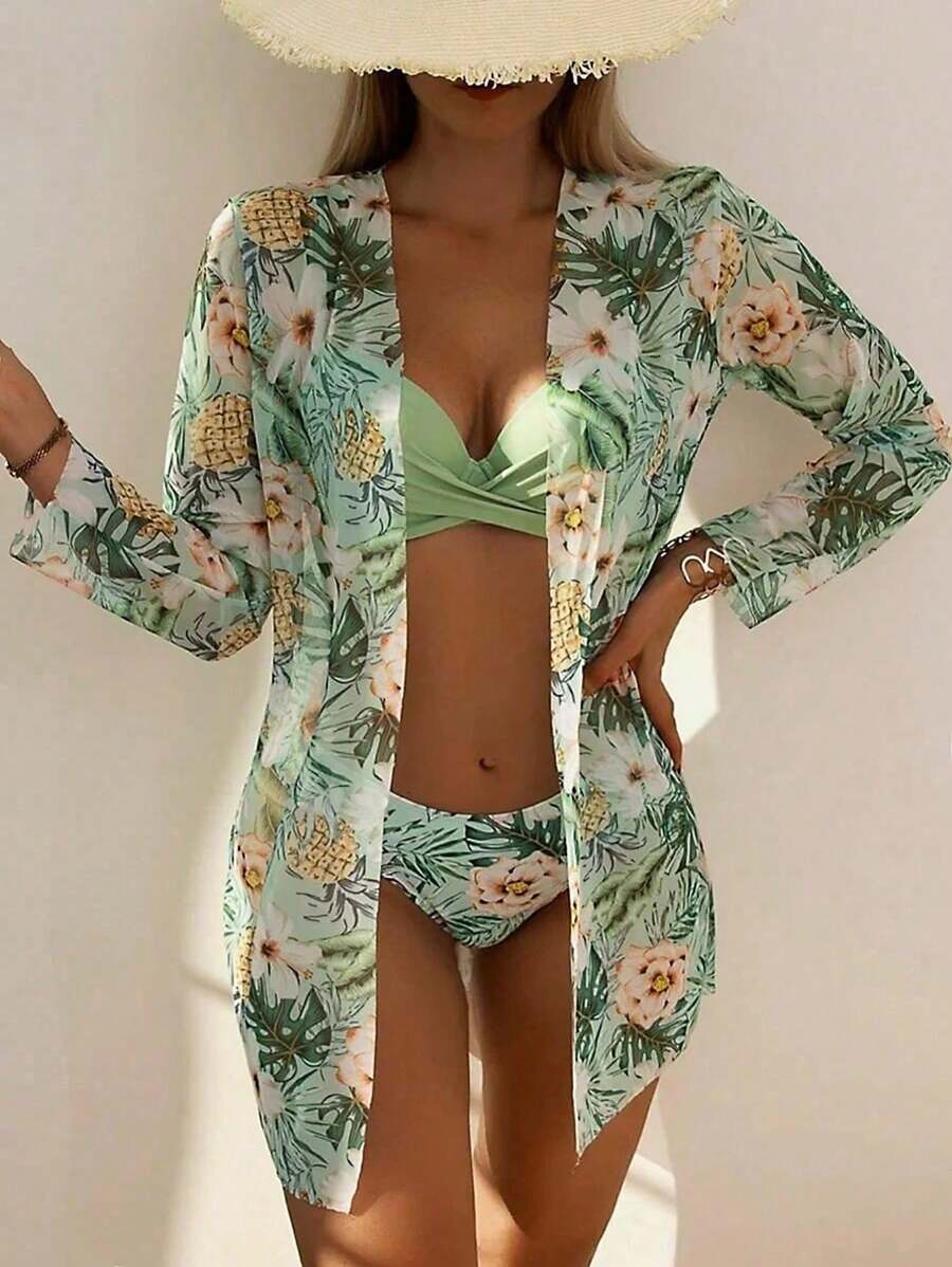 Conjunto Tropical Paradise 3 Peças