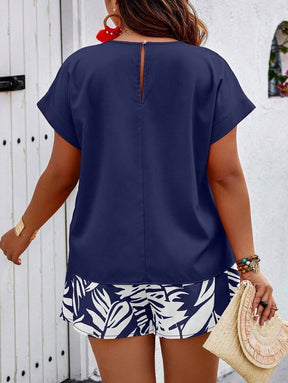 Conjunto Feminino Casual em Tecido Texturizado