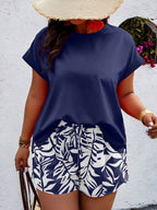 Conjunto Feminino Casual em Tecido Texturizado