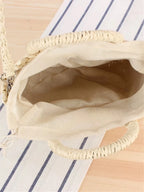 Bolsa de Mão e Transversal em Palha