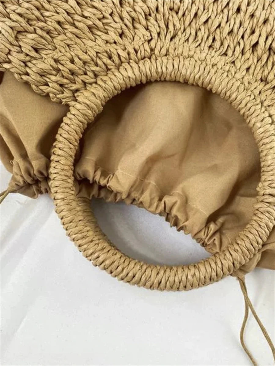 Bolsa de Mão e Transversal em Palha