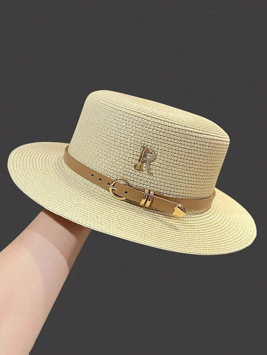 Chapéu Panamá com Detalhe de Fivela
